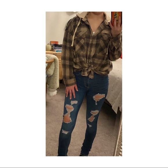 Altar’d state flannel hoodie - Picture 4 of 4